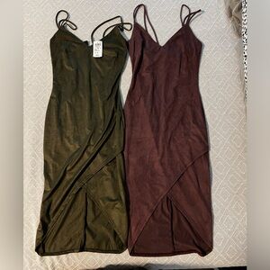 2 suede midi dresses from Windsor